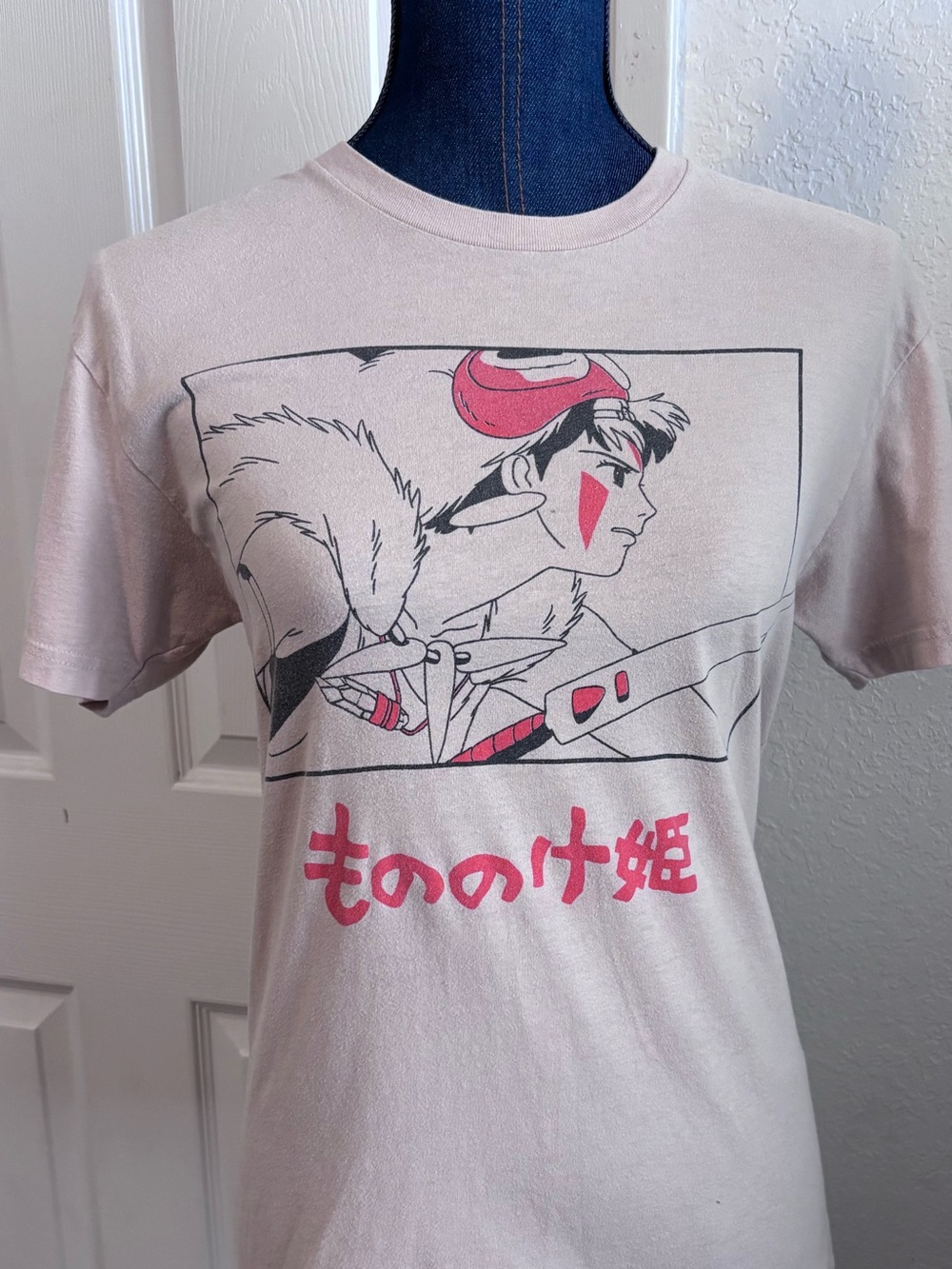 Studio Ghibli Princess Mononoke Tan T-Shirt